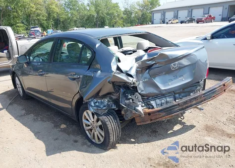 2012 Honda Civic Ex from USA, damaged, VIN 19XFB2F83CE109240